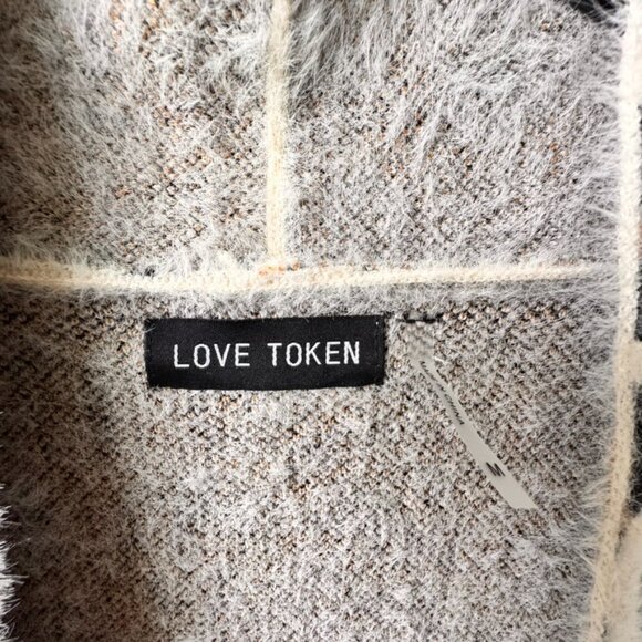 NWT Love Token Long Line Leopard Print Cardigan - Picture 4 of 11